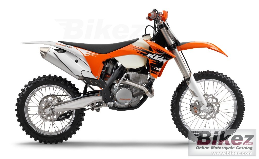 Big KTM 250 xc-f picture and wallpaper from Bikez.com